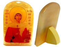 Именная икона из селенита "Святая Мария Магдалина"