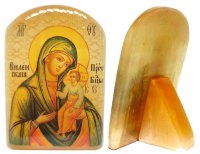 Икона из селенита "Божией Матери Виленская"