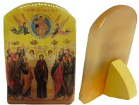Икона из селенита "Вознесение Господне"