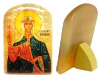 Именная икона из селенита "Святая мученица Тавифа"
