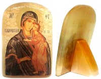 Икона из селенита "Пресвятая Богородица Хлыновская"