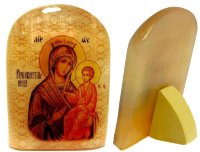 Икона из селенита "Божией Матери Избавительница"