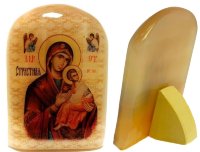 Икона из селенита "Божией Матери Страстная"
