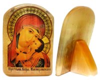 Икона из селенита "Божией Матери Касперовская"